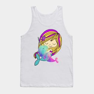 mermaid hug Tank Top